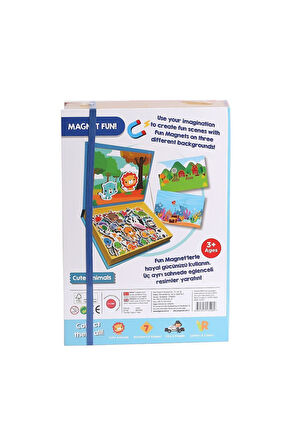 Kız Çocuk Oyuncak FP 13408 Baby Puzzle Cute Animals -KS Puzzle Erkek Çocuk Oyuncak Eğitici Oyuncakla