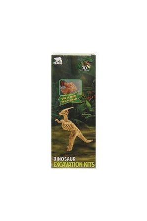 Kız Çocuk Oyuncak Crazoo Dinozor Figürlü 3D Kazı Seti -1adet stokta olan gönderi