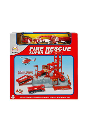 Kız Çocuk Oyuncak 3 Araçlı Oyun Seti İnşaat, Askeri,İtfaiye Erkek Çocuk Oyuncak Eğitici Oyuncaklar