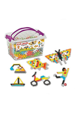 Kız Çocuk Oyuncak Dede Çiçek Puzzle Box Erkek Çocuk Oyuncak Eğitici Şekiller 500 Parça Erkek Çocuk O