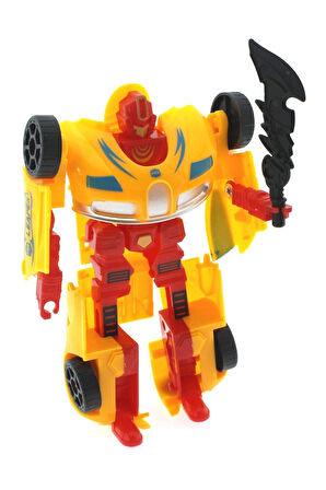 Kız Çocuk Oyuncak Araca Dönüşen Sarı Güçlü Robot Erkek Çocuk Oyuncak Eğitici Oyuncaklar