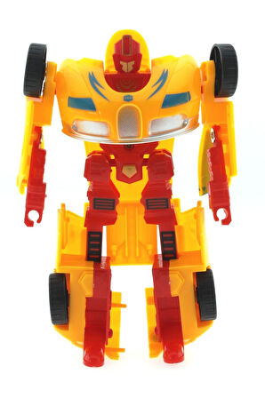 Kız Çocuk Oyuncak Araca Dönüşen Sarı Güçlü Robot Erkek Çocuk Oyuncak Eğitici Oyuncaklar