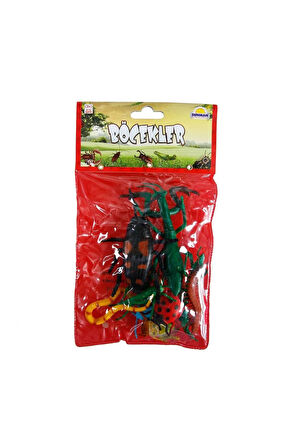 Kız Çocuk Oyuncak Böcekler veya Yılanlar Poşetli - 1adet Stokta Olan Gönderilir