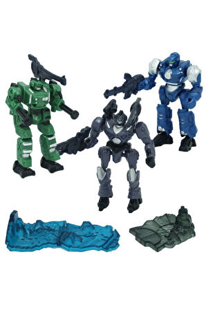 Kız Çocuk Oyuncak Sunman Mars Heros 35 Parça Figür Erkek Çocuk Oyuncak Eğitici Oyuncaklar