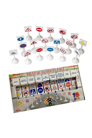 Kız Çocuk Oyuncak Erkek Çocuk Oyuncak Trafik İşaretleri Eğitici Oyuncaklar