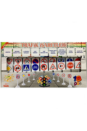 Kız Çocuk Oyuncak Erkek Çocuk Oyuncak Trafik İşaretleri Eğitici Oyuncaklar