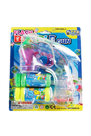 Kız Çocuk Oyuncak Pilli-Işıklı Köpük Tabancası - 08888AC Erkek Çocuk Oyuncak Eğitici Oyuncaklar