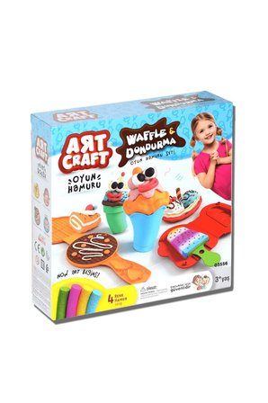 Kız Çocuk Oyuncak Dede Waffle ve Dondurma Oyun Hamuru Seti Erkek Çocuk Oyuncak Eğitici Oyuncaklar
