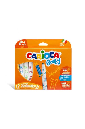 Kız Çocuk Oyuncak Carioca Keçeli Boya Kalemi 12'li Erkek Çocuk Oyuncak Eğitici Oyuncaklar