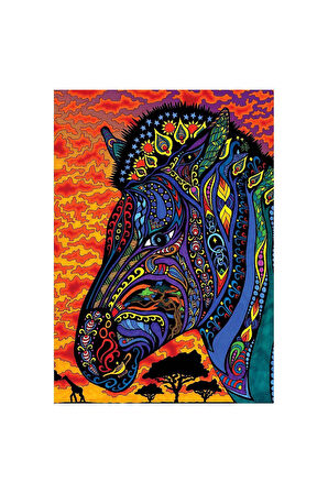 Kız Çocuk Oyuncak KS The Zebra 1500 Parça Puzzle Erkek Çocuk Oyuncak Eğitici Oyuncaklar