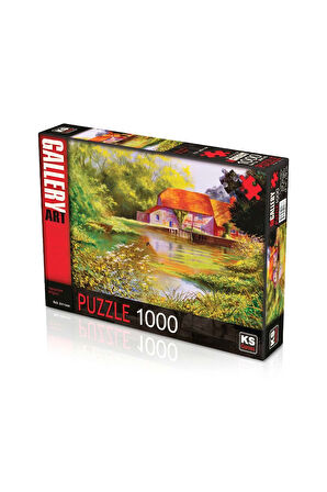 Kız Çocuk Oyuncak KS Hampshire Millpool 1000 Parça Puzzle Erkek Çocuk Oyuncak Eğitici Oyuncaklar