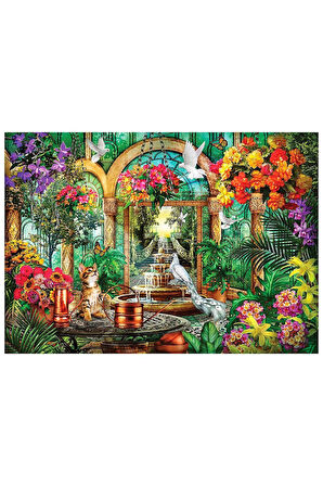 Kız Çocuk Oyuncak KS Atrium 2000 Parça Puzzle Erkek Çocuk Oyuncak Eğitici Oyuncaklar