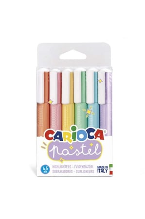 Kız Çocuk Oyuncak Carioca Pastel Marker 6'lı Erkek Çocuk Oyuncak Eğitici Oyuncaklar