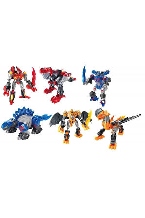 Kız Çocuk Oyuncak Sunman M.A.R.S. Dönüşebilen Robot Dinozor - S01041160 - 1adet