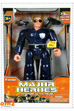 Robot Major Heroes - Kahraman Kız Erkek Oyuncakları Cocuk Egitici Montessori Oyuncaklar