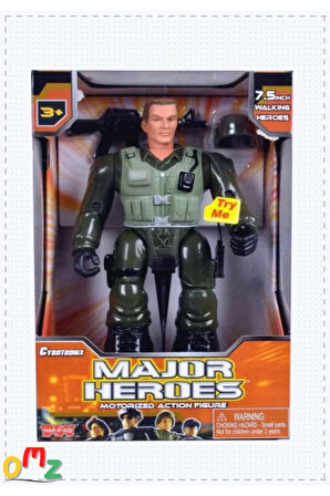 Robot Major Heroes - Kahraman Kız Erkek Oyuncakları Cocuk Egitici Montessori Oyuncaklar