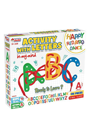 Kız Çocuk Oyuncak Harflerle Aktivite 140 Parça Erkek Çocuk Oyuncak Eğitici Oyuncaklar