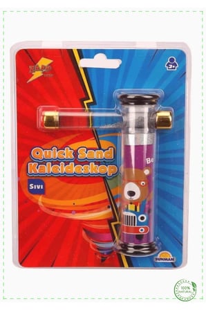 Quick Sand Sıvı Kaleideskop 15cm. Kız Erkek Cocuk Egitici Oyuncaklar Saglıklı Ürün