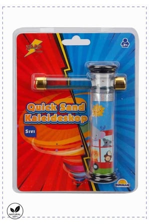 Quick Sand Sıvı Kaleideskop 15cm. Kız Erkek Cocuk Egitici Oyuncaklar Saglıklı Ürün