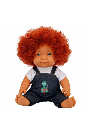 Kız Çocuk Oyuncak Kıvırcık Saçlı Curly Bebek 35cm Erkek Çocuk Oyuncak Eğitici Oyuncaklar
