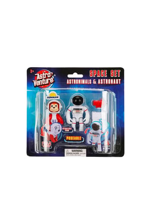Kız Çocuk Oyuncak Astro Venture Astronimals & Astronaut Uzay Seti Erkek Çocuk Oyuncak Eğitici Oyunca