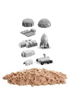 Kız Çocuk Oyuncak Art Craft Görevimiz Mars Kinetik Kum Oyun Seti 750 Gr. Erkek Çocuk Oyuncak Eğitici