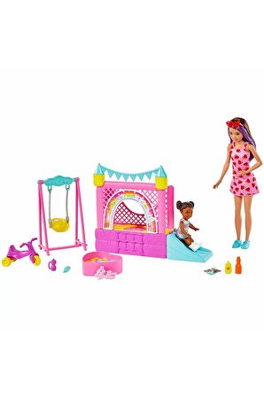 Kız Çocuk Oyuncak Bebek Bakıcısı Skipper Oyun Evi Seti HHB67 Erkek Çocuk Oyuncak Eğitici Oyuncaklar