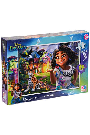 Kız Çocuk Oyuncak KS Encanto 50 Parça Puzzle Erkek Çocuk Oyuncak Eğitici Oyuncaklar