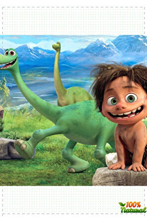 KS Good Dinosaur 50 Parça Puzzle Kız Cocuk Oyuncak Erkek Cocuk Egitici Montessori Oyuncaklar