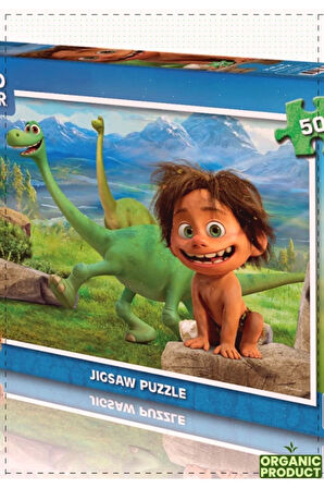KS Good Dinosaur 50 Parça Puzzle Kız Cocuk Oyuncak Erkek Cocuk Egitici Montessori Oyuncaklar