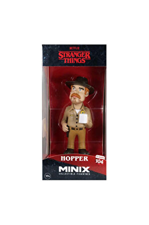 Kız Çocuk Oyuncak Minix Koleksiyon Figürü Stranger Things Hopper MNX09000 Eğiticiic