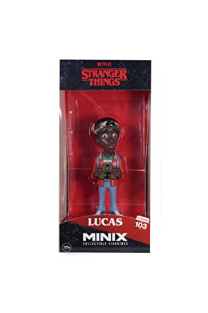 Kız Çocuk Oyuncak Minix Koleksiyon Figürü Stranger Things Lucas MNX13000 Erkek Çocuk Oyuncak Eğitici