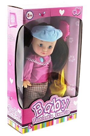 Kız Çocuk Oyuncak Pembe Saten Elbiseli Et Bebek Erkek Çocuk Oyuncak Eğitici Oyuncaklar