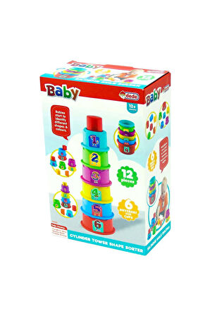 Kız Çocuk Oyuncak Dede Silindir Kule Bultak Erkek Çocuk Oyuncak Eğitici Oyuncaklar