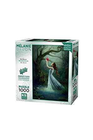 Kız Çocuk Oyuncak 20682 Red Bloom 1000 Parça Puzzle Erkek Çocuk Oyuncak Eğitici Oyuncaklar