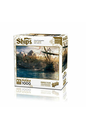 Kız Çocuk Oyuncak 20677 Bir Zamanlar İStanbul'da 1000 Parça Puzzle -KS Puzzle Eğ