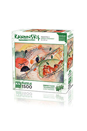 Kız Çocuk Oyuncak 22031 Aquarell No:6 1500 Parça Puzzle -KS Erkek Çocuk Oyuncak Eğitici Oyuncaklar