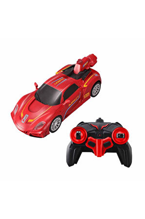 Kız Çocuk Oyuncak Transforming Robot Racer Uzaktan Kumandalı Sesli ve Işıklı Rob