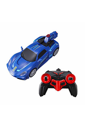Kız Çocuk Oyuncak Transforming Robot Racer Uzaktan Kumandalı Sesli ve Işıklı Rob