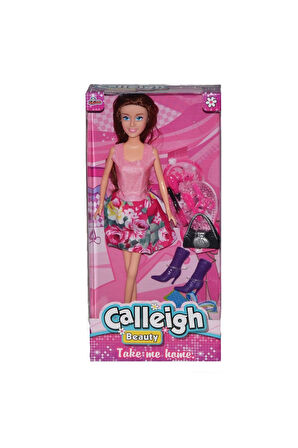 Kız Çocuk Oyuncak WG-66407 KUT.11,5 İNCH CALLEIGH BEBEK CAN Erkek Çocuk Oyuncak Eğitici Oyuncaklar