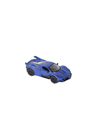 Kız Çocuk Oyuncak SR-1310-11-12-13 Çek Bırak Işıklı ve Müzikli Spor Araba 1:36 E