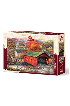 Kız Çocuk Oyuncak 5528 Tatlı Hayat Köprüsü 3000 Parça Puzzle Erkek Çocuk Oyuncak Eğitici Oyuncaklar