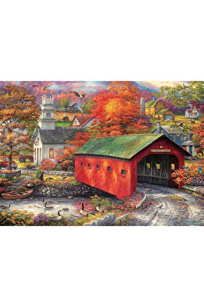 Kız Çocuk Oyuncak 5528 Tatlı Hayat Köprüsü 3000 Parça Puzzle Erkek Çocuk Oyuncak Eğitici Oyuncaklar