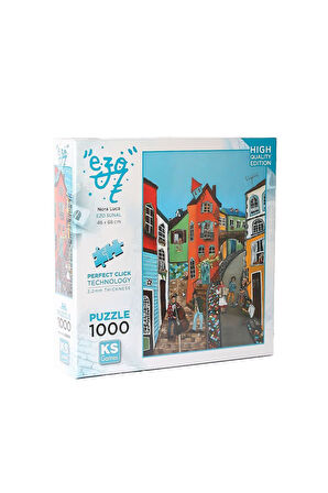 Kız Çocuk Oyuncak 20659 Nora Luca 1000 Parça Puzzle Erkek Çocuk Oyuncak Eğitici Oyuncaklar