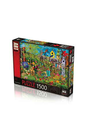 Kız Çocuk Oyuncak 22009 Puzzle 1500/SUMMER GARDEN Erkek Çocuk Oyuncak Eğitici Oyuncaklar