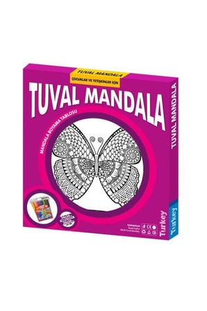 Kız Çocuk Oyuncak 5117 KUMTOYS TUVAL MANDALA Erkek Çocuk Oyuncak Eğitici Oyuncaklar