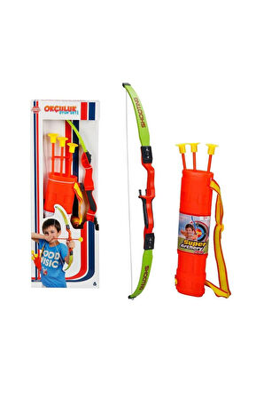 Kız Çocuk Oyuncak Mini Okçuluk Seti Kutulu Vantuzlu Ok yay Seti Erkek Çocuk Oyuncak Eğitici Oyuncakl