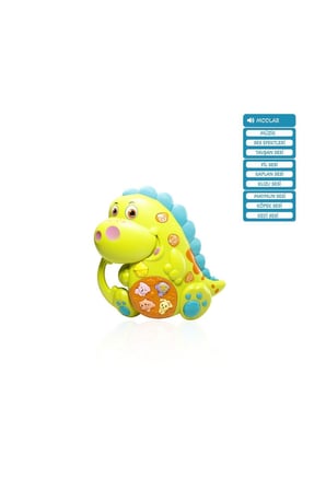 Kız Çocuk Oyuncak JLG-855-76A IŞIKLI VE MÜZİKLİ DİNAZOR BEBEK Erkek Çocuk Oyuncak Eğitici Oyuncaklar