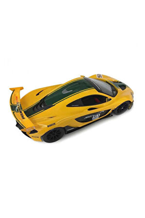 Kız Çocuk Oyuncak 1:14 Mclaren P1 Gtr Uzaktan Kumandalı Işıklı Araba 30cm Eğiticiic