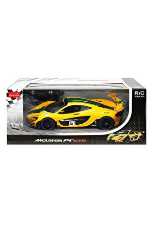Kız Çocuk Oyuncak 1:14 Mclaren P1 Gtr Uzaktan Kumandalı Işıklı Araba 30cm Eğiticiic